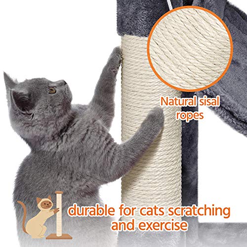 Dark Gray Cat Tree M456