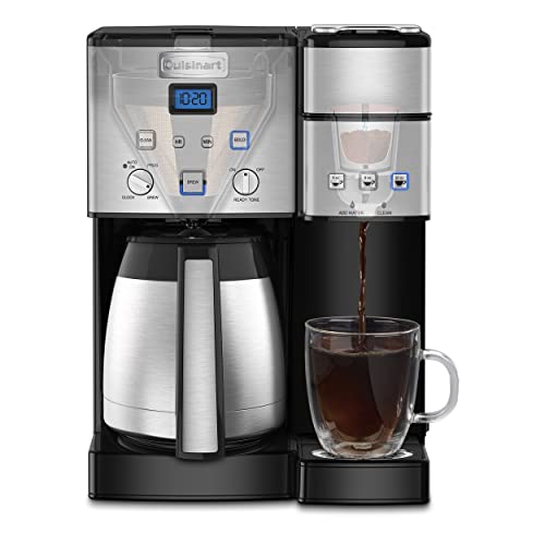 10-Cup Thermal Coffeemaker and Single-Serve Brewer, Stainless Steel G5666