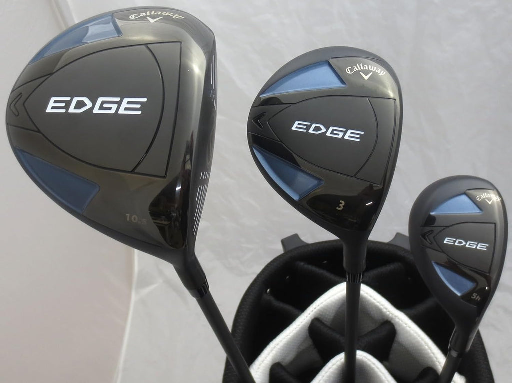 Mens Golf Clubs Set Driver 3 Wood Hybrid Irons Putter Bag Right Handed Regular Flex X20958