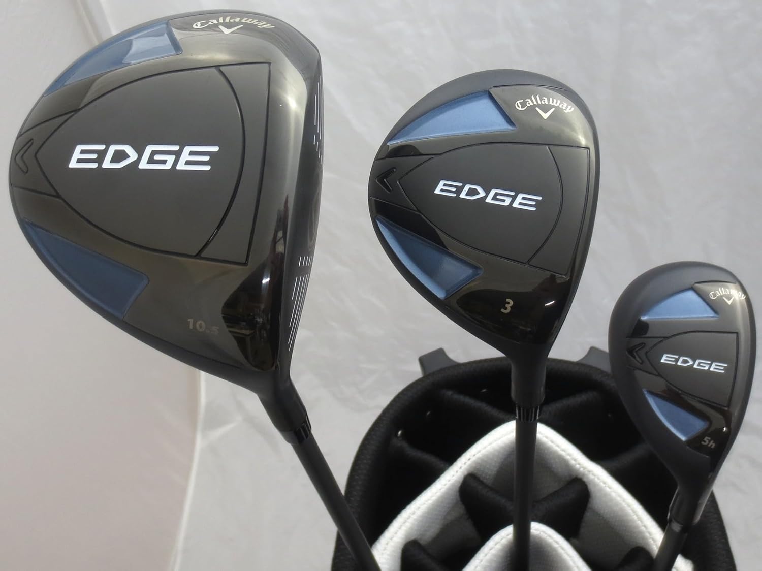 Mens Golf Clubs Set Driver 3 Wood Hybrid Irons Putter Bag Right Handed Regular Flex X20958