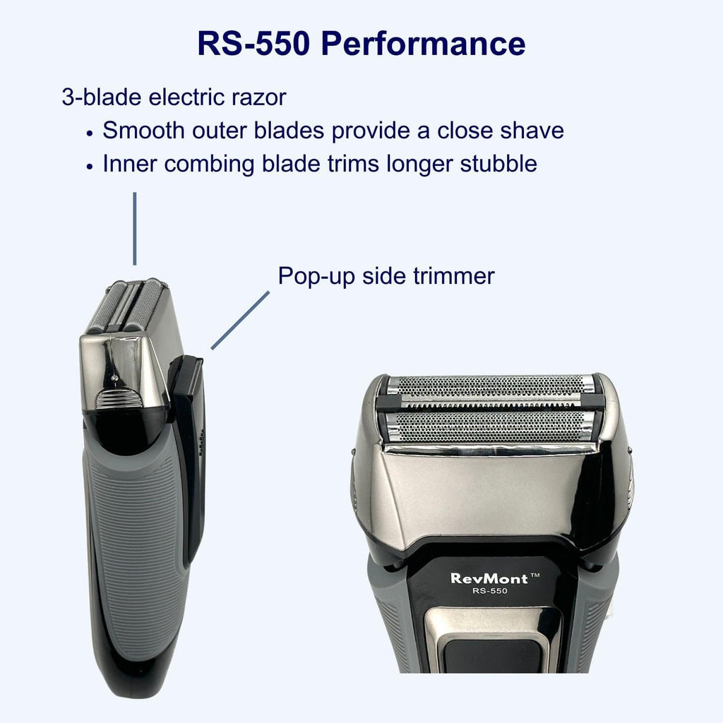 IPX7 Waterproof Rechargeable Electric Shaver T67640