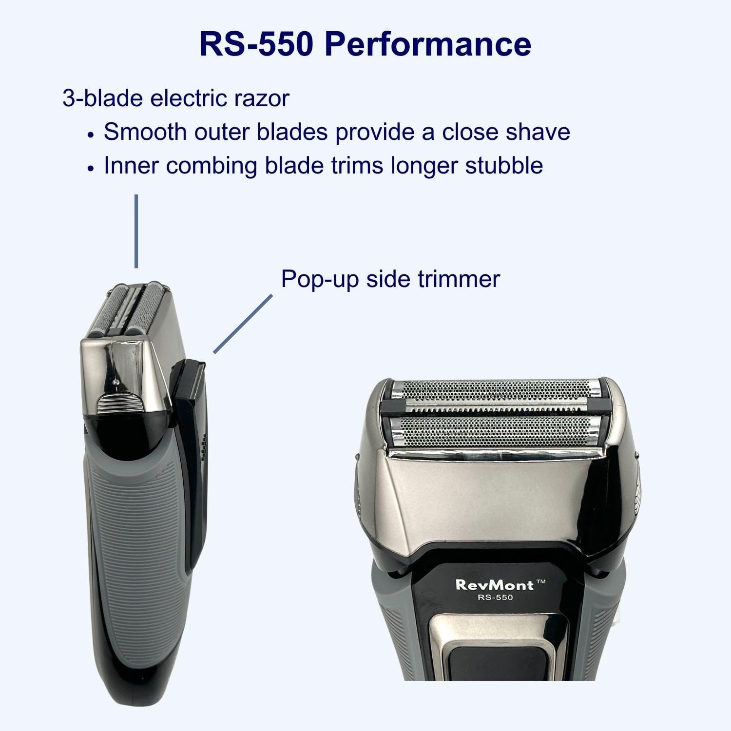IPX7 Waterproof Rechargeable Electric Shaver T67640