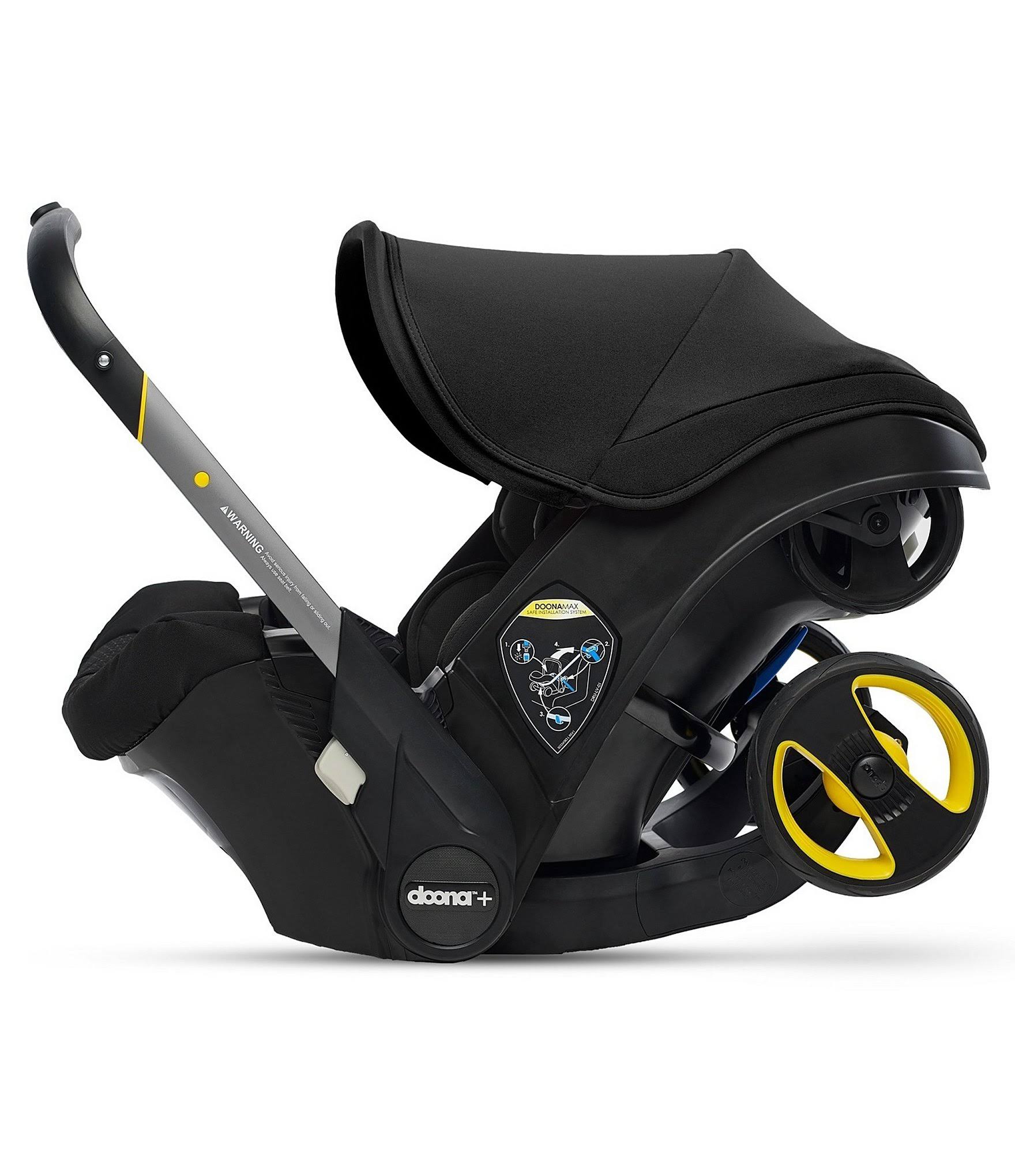 Nitro Black Infant Car Seat Stroller with Base S4936