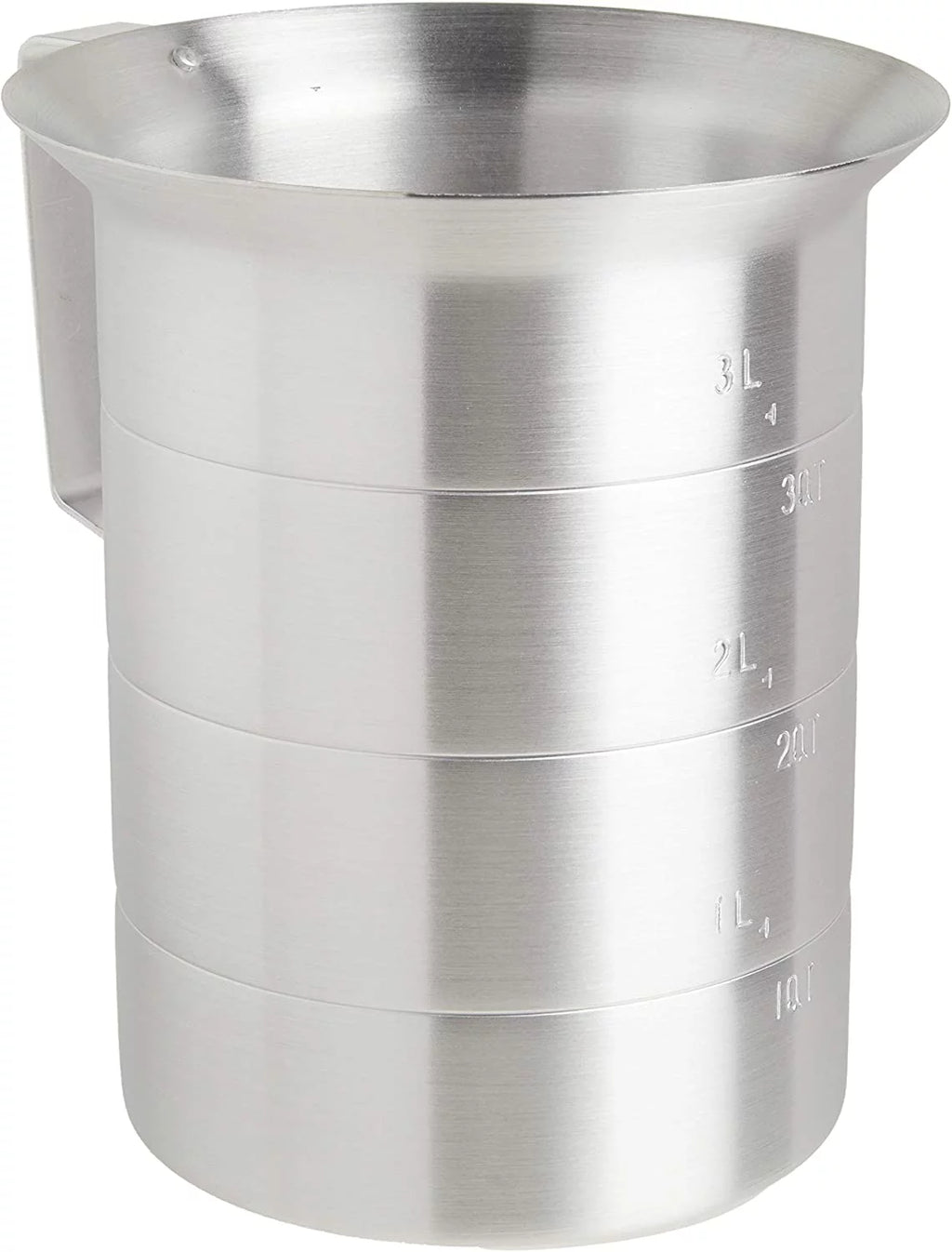 Aluminum Measuring Cup Silver, 4 qt. Y352377