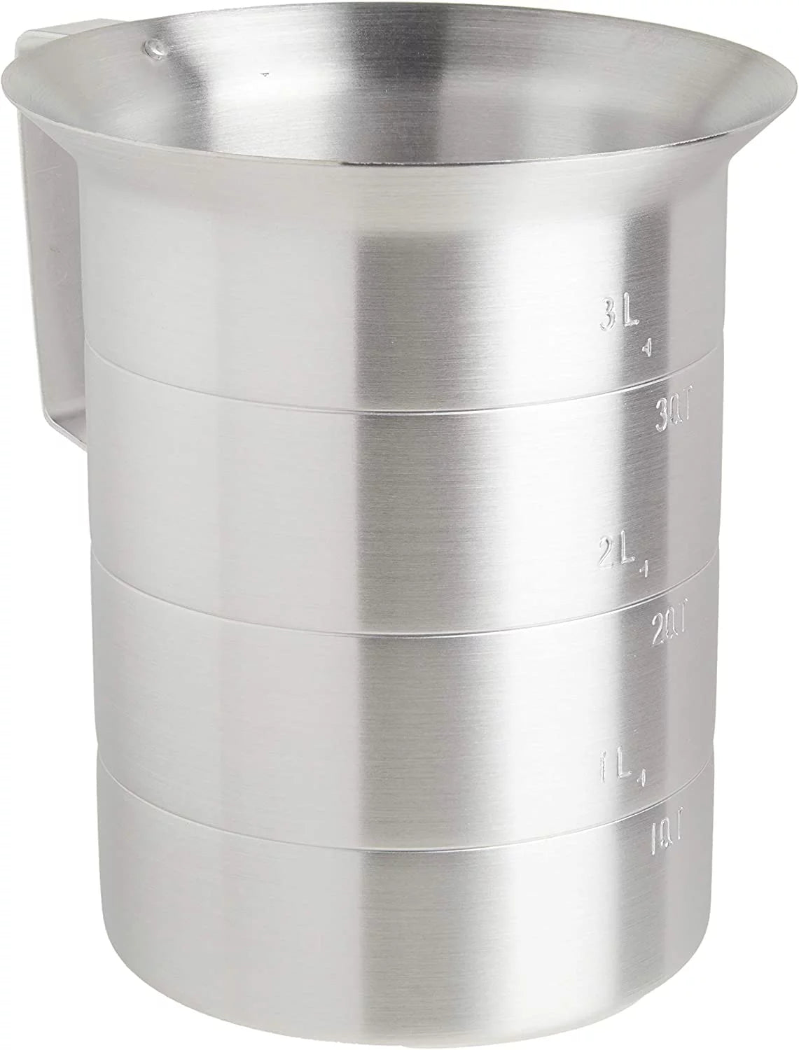 Aluminum Measuring Cup Silver, 4 qt. Y352377
