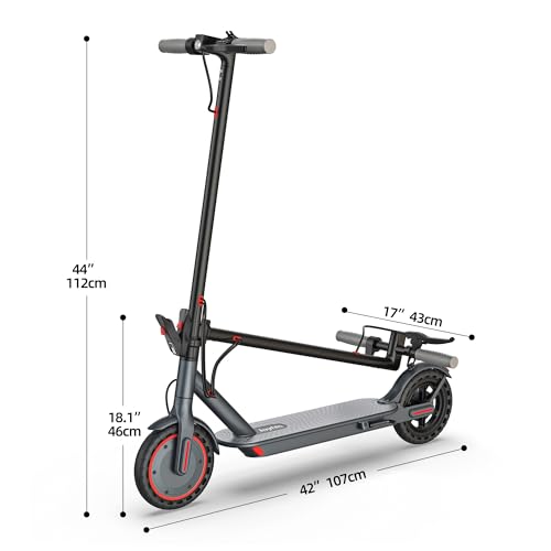 350W Electric Folding Scooter with 8.5" Solid Tires P779757