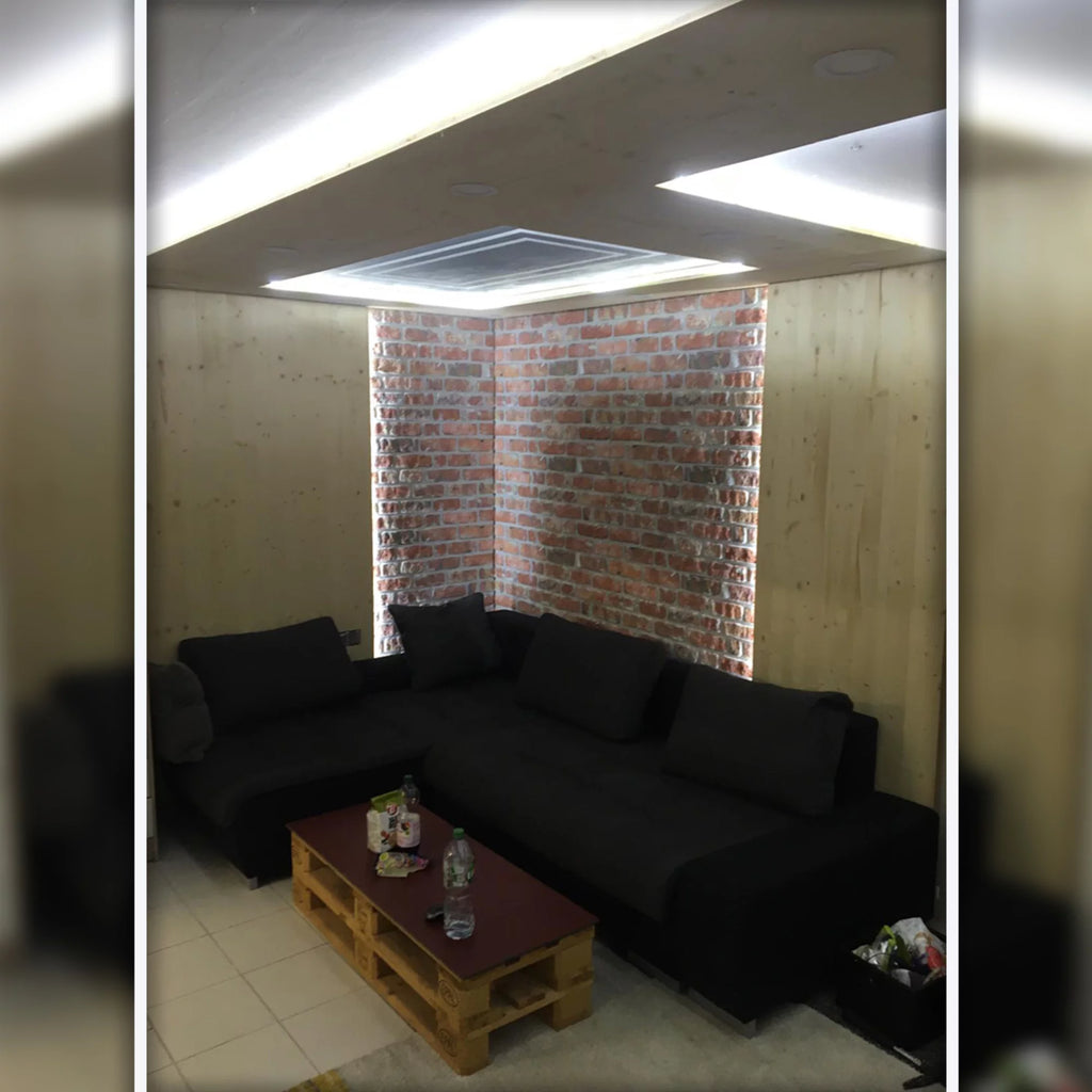 3D Wall Panels Brick Effect, Set of 10, Covers 53 sq ft R155