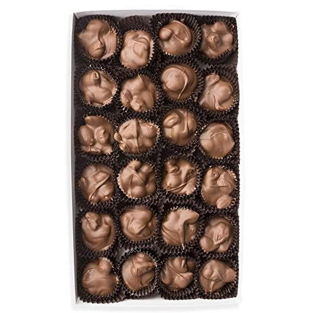 1 Lb Almond Clusters Mixed Milk Dark Chocolate O123357