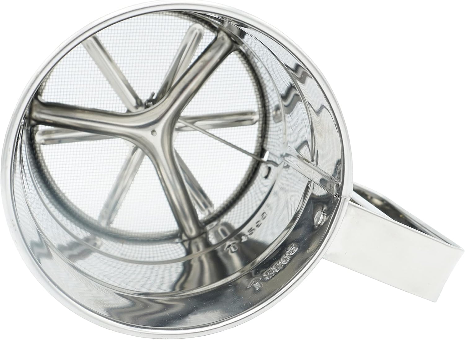 Stainless Steel Rotary Hand Crank Flour Sifter E790