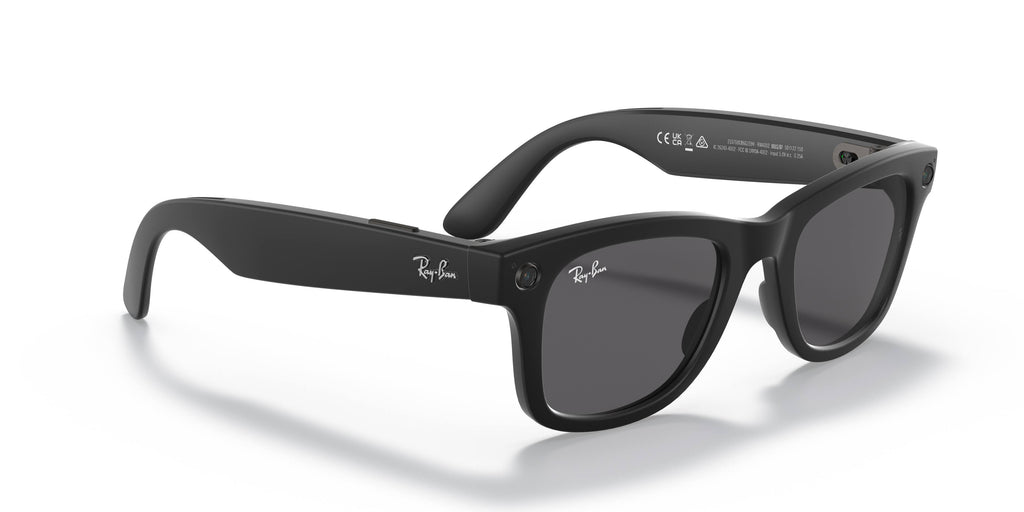 Matte Black Dark Grey Smart Glasses N440
