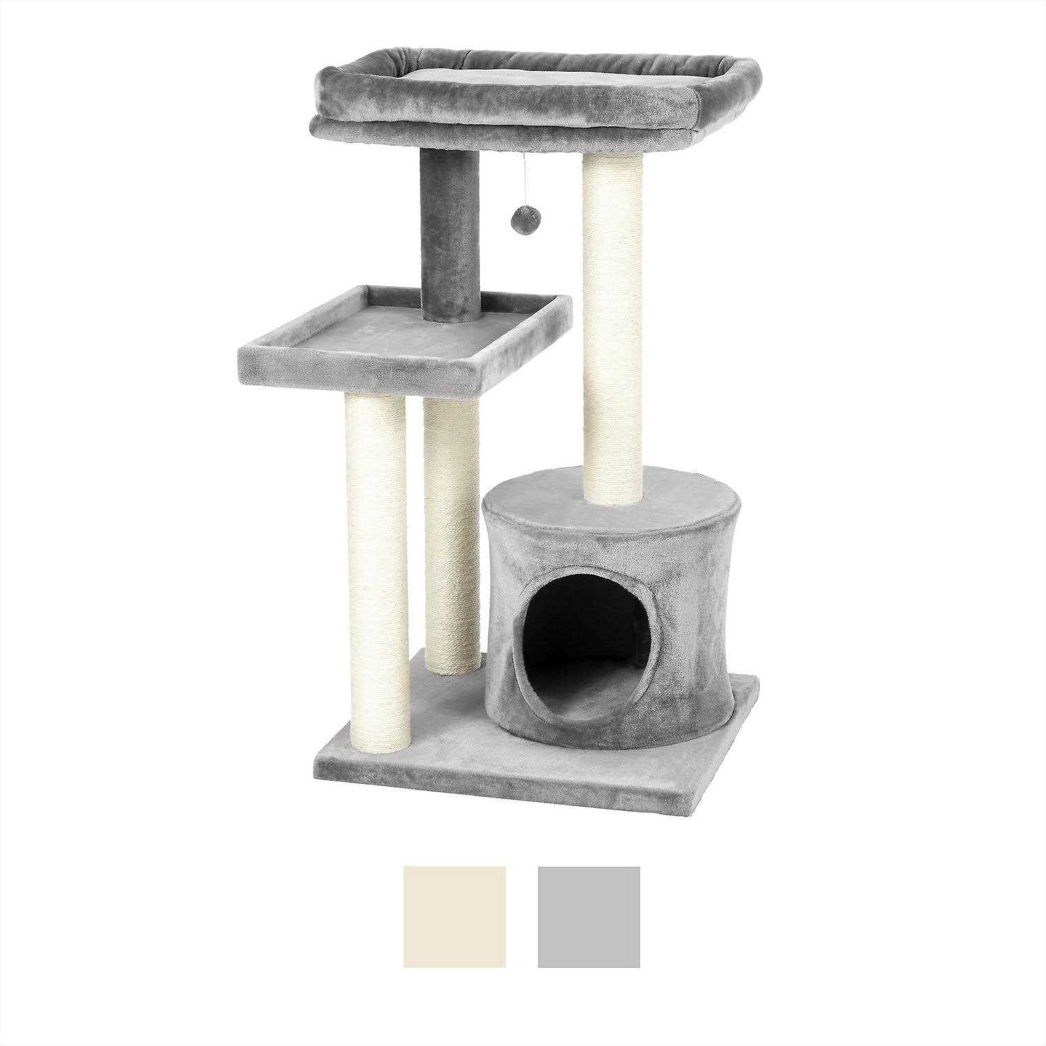 42-in Heavy Duty Faux Fur Cat Tree Condo K35633