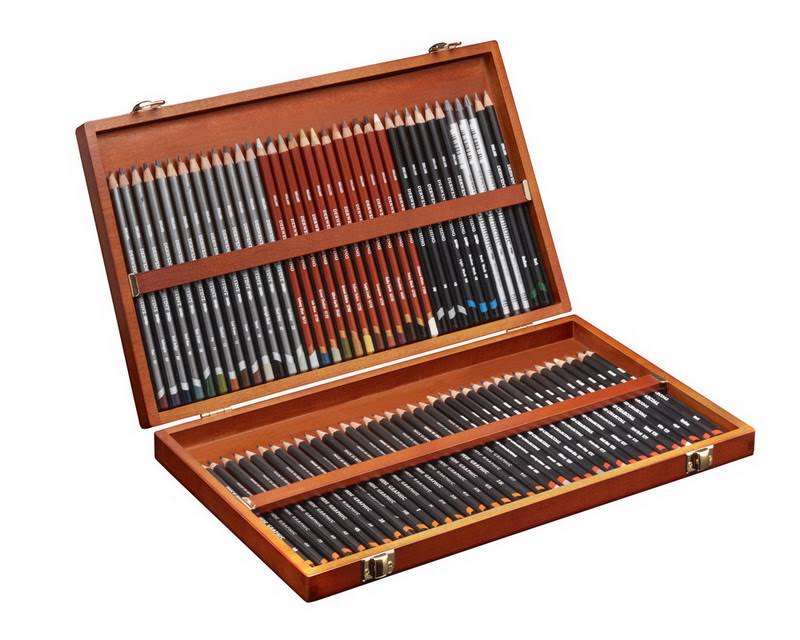 Wooden Box Set of 72 Sketching Pencil R10911