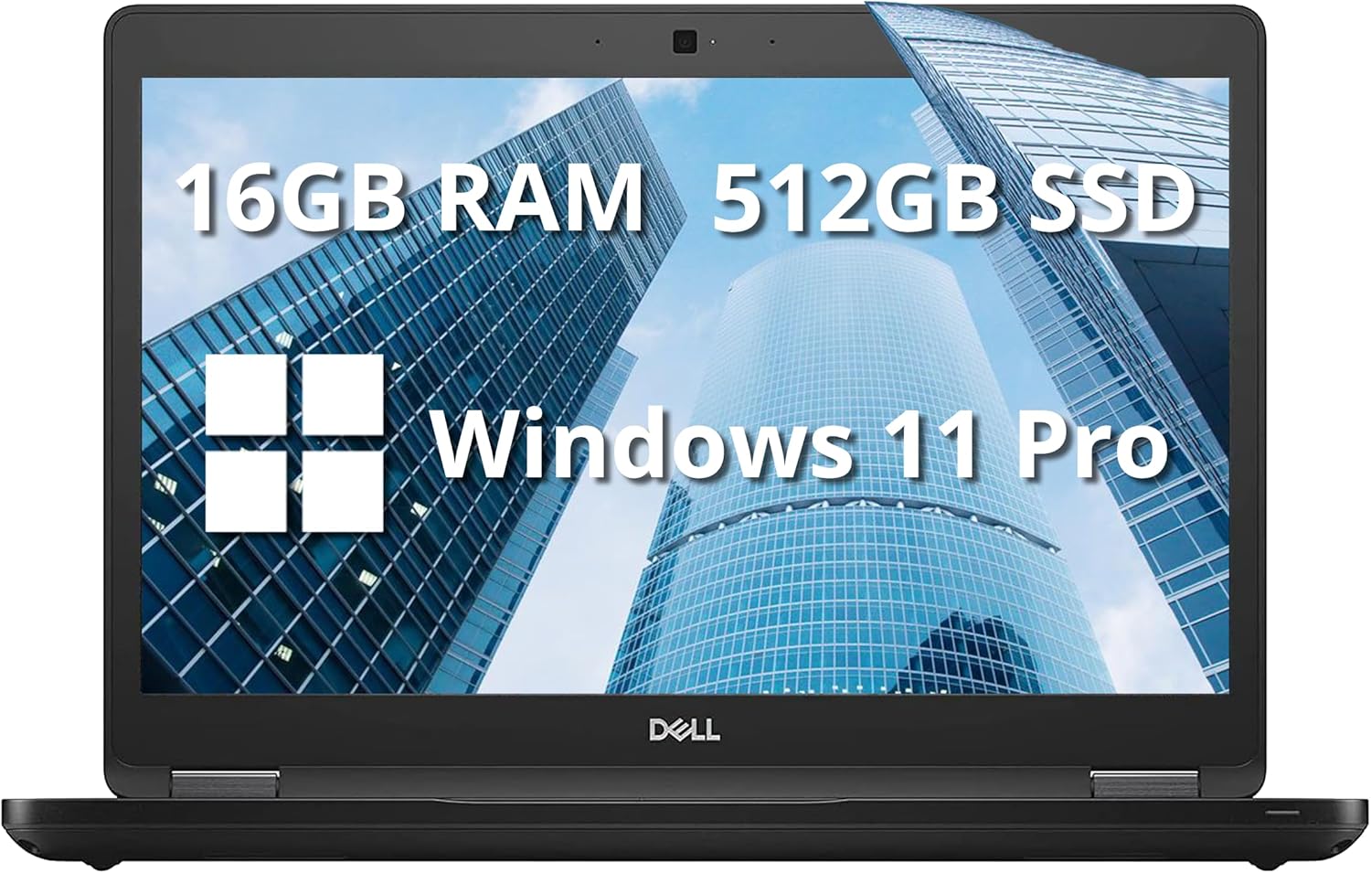 14" FHD Laptop, Intel i5-8350U, 16GB RAM, 512GB PCIe SSD, Black Y366471