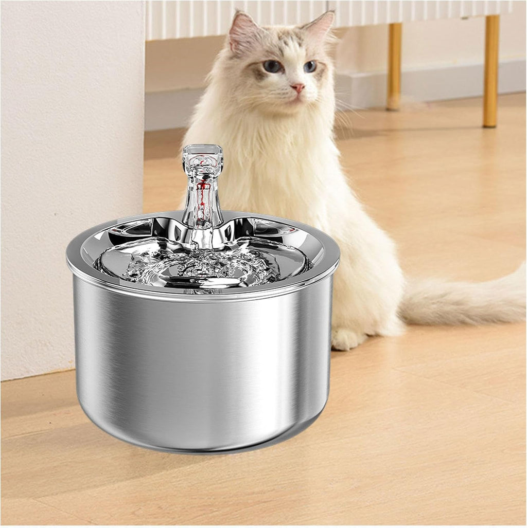 2L/67OZ 304 Stainless Steel Automatic Water Fountain G65262