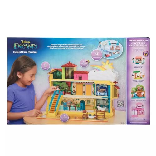 Magical Madrigal House Playset with Mirabel Doll & 14 Accessories A323