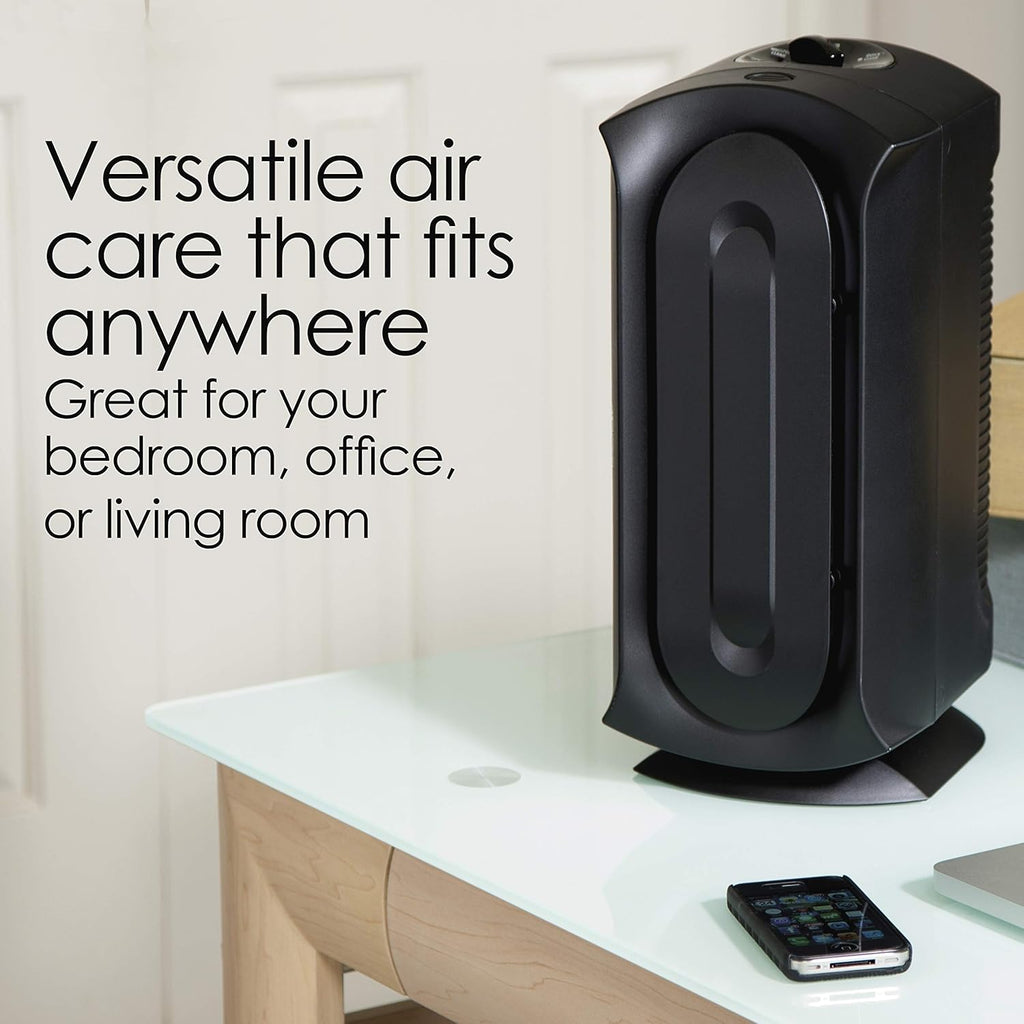 Black Air Purifier with HEPA Grade Filter, 3 Speeds, 160 sq ft C176080
