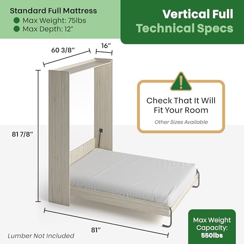 Queen Vertical Murphy Bed Kit M25144