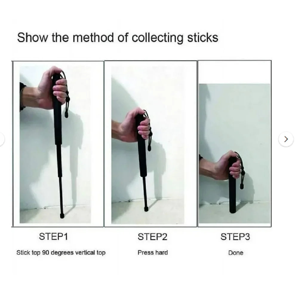 Portable Telescopic Sticks with Non-Slip Handle (18 inche) W846725