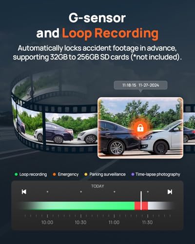 4K Dash Cam with Starvis 2 HDR Night Vision C897752