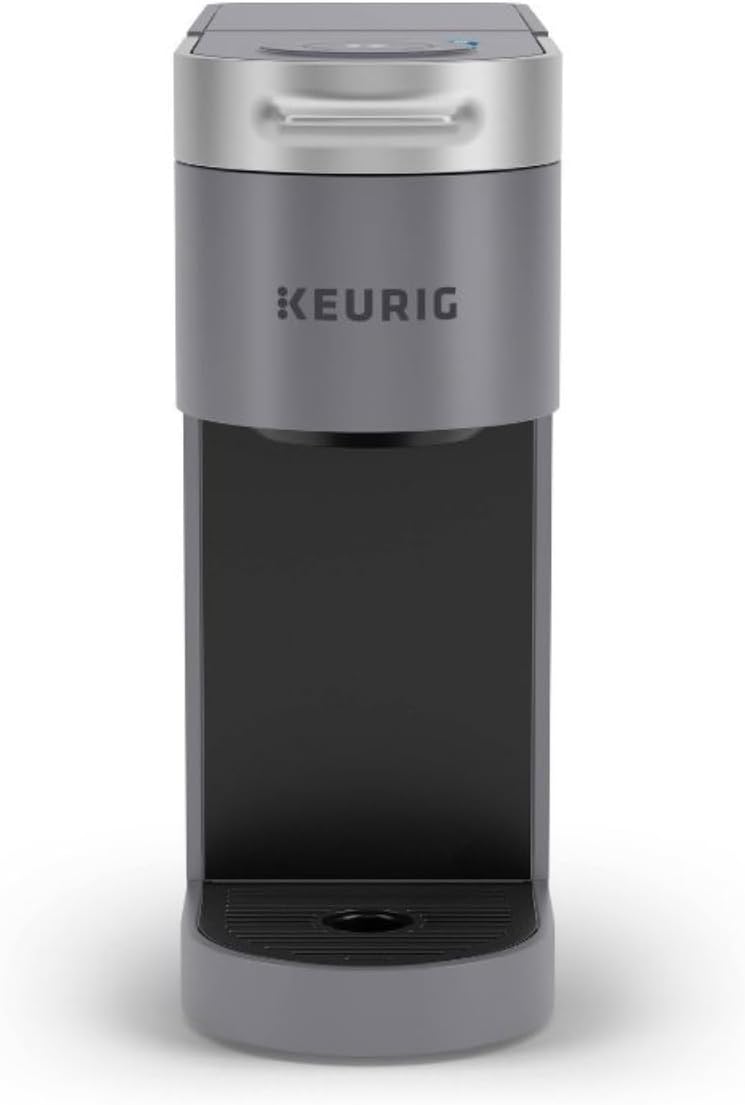 Gray Single Serve Coffee Maker with 3 Brew Sizes Q4532