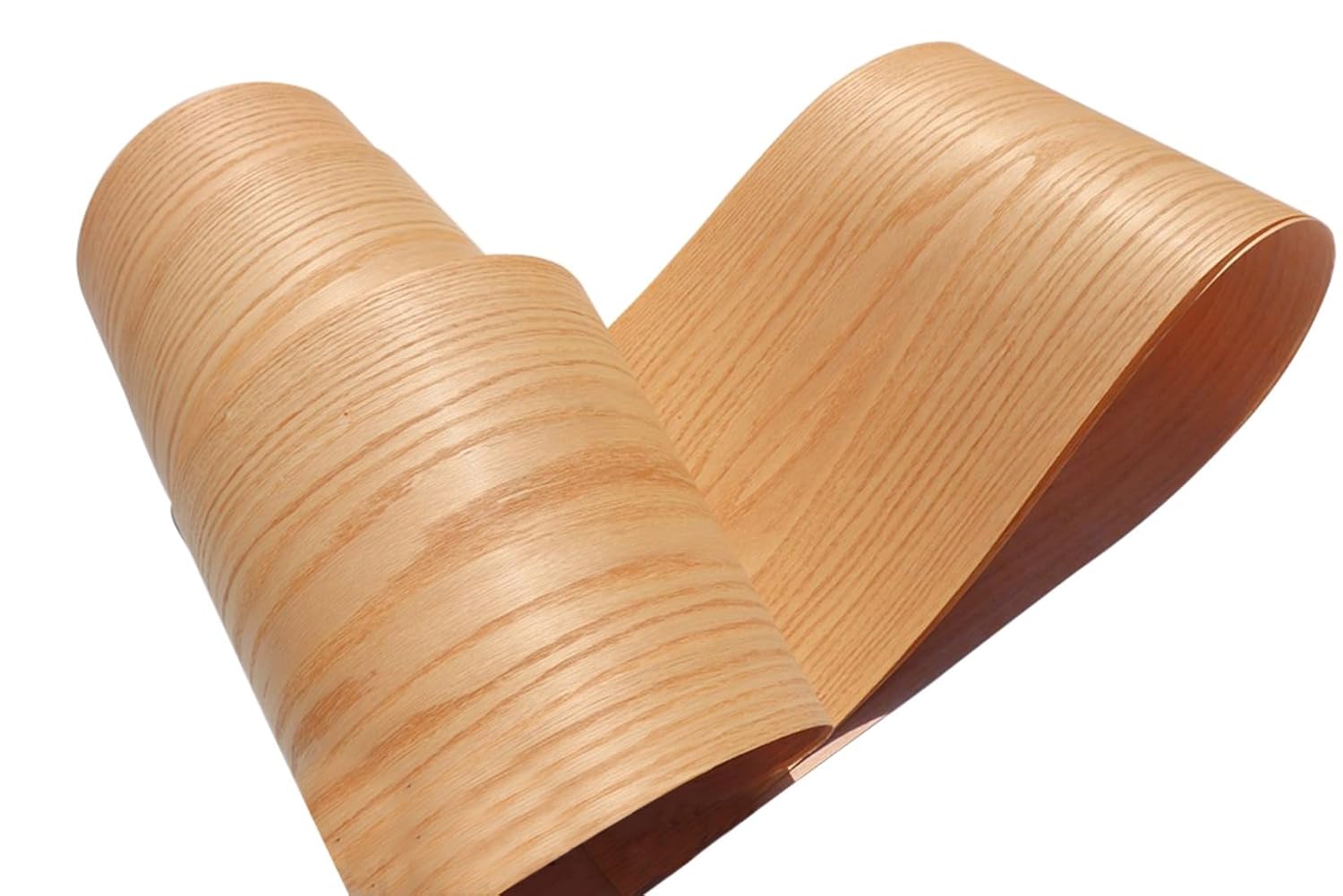 Red Oak Thin Wood Veneer Sheets, 7.8 Inch Wide x 98 Inch Long P556880