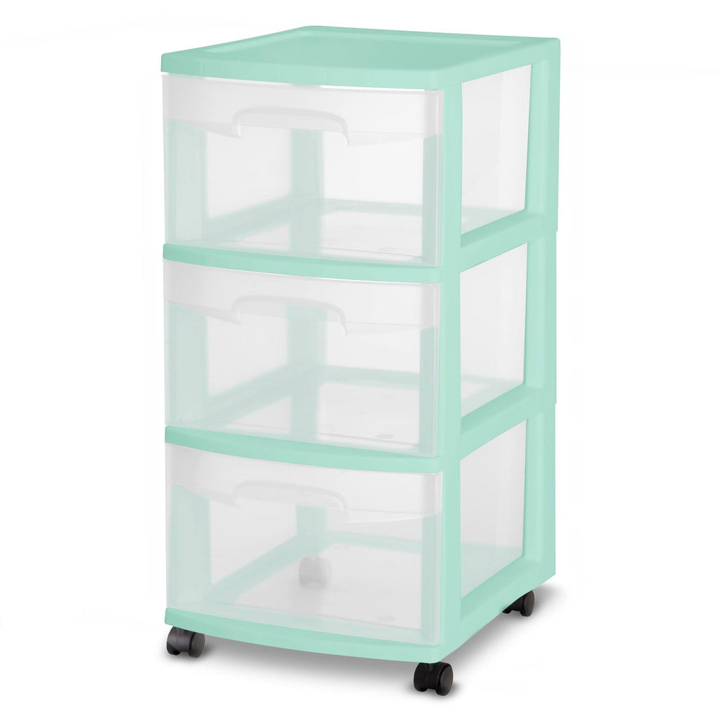 3 Drawer Rolling Storage Cart (2 Pack) D533845