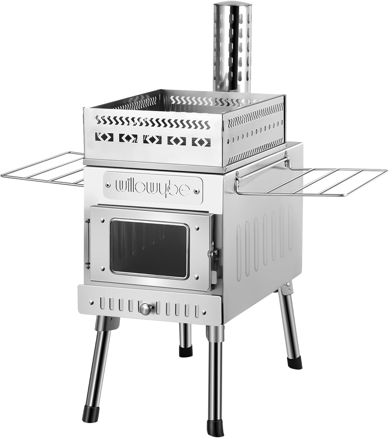 Outdoor Sauna Hot Tent Stove, Portable Camping Wood Stove L61687