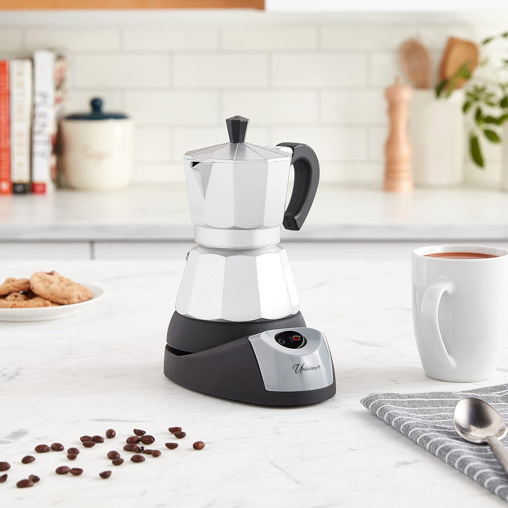 3 Cup Electric Espresso Coffee Maker O743287