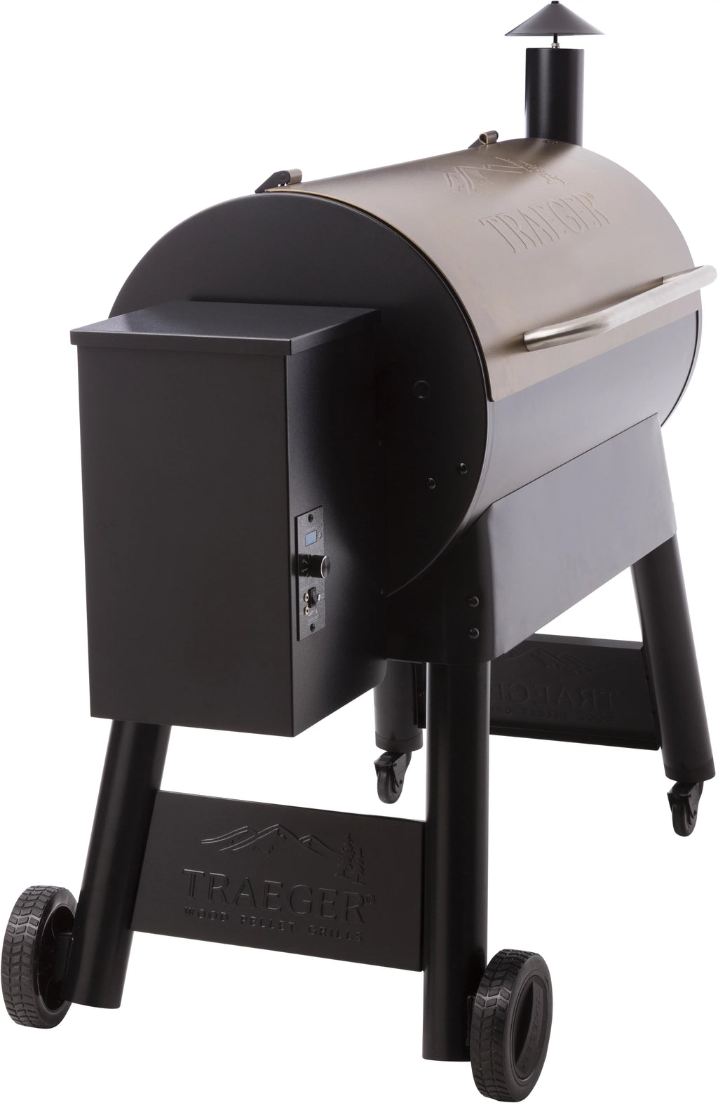 Bronze Wood Pellet Grill and Smoker B2751