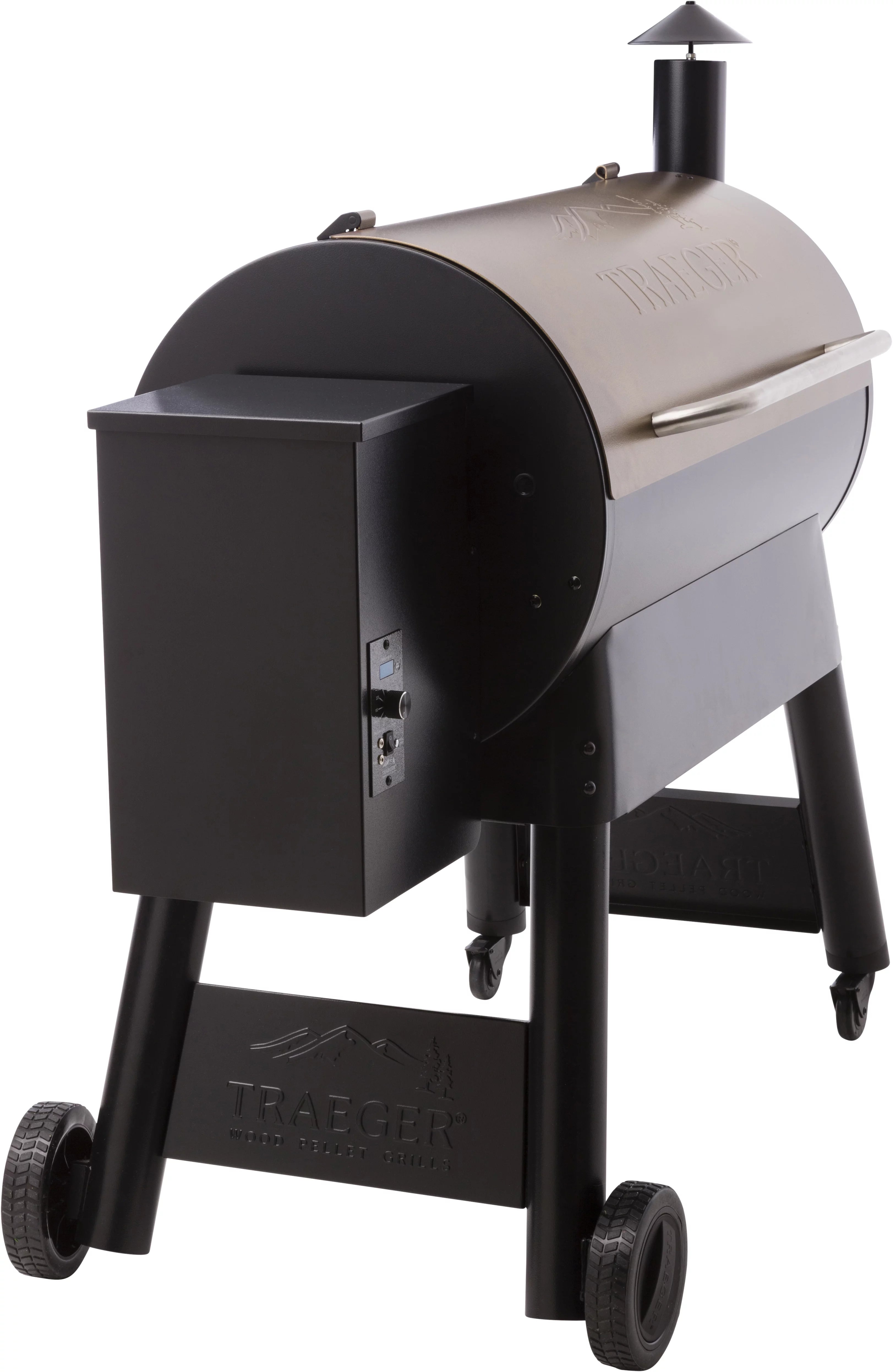 Bronze Wood Pellet Grill and Smoker B2751