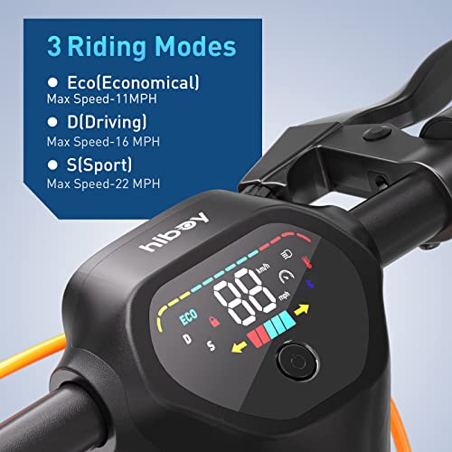 Electric Scooter, 46.6 Mi Long Range, 22 MPH, 650W Motor, 11'' Pneumatic Tires, Dual Suspension, 265lbs MAX Load Q504942