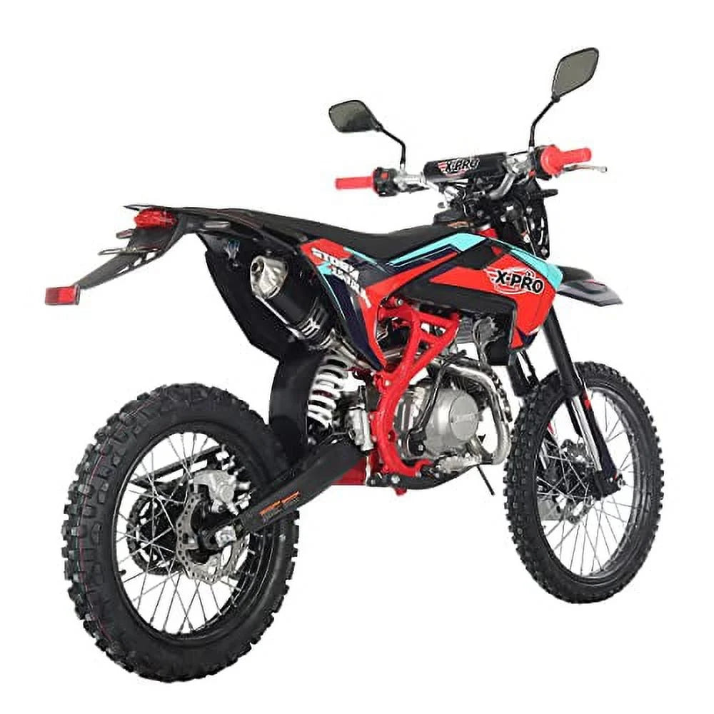 150cc Gas Dirt Bike with 4-Speed Manual Transmission, 19"/16" Tires Y155