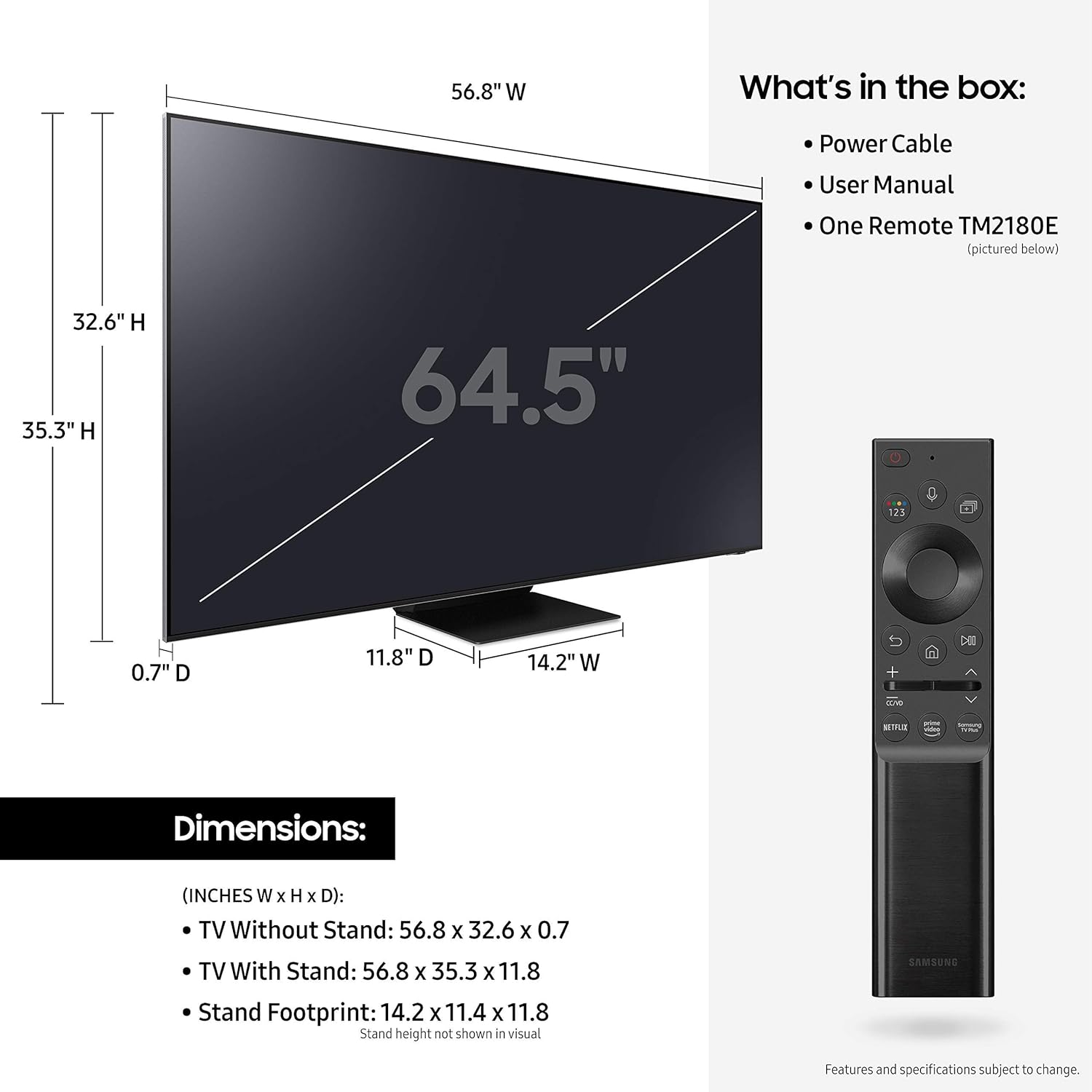 65 Inch Neo QLED 8K Smart TV N54956