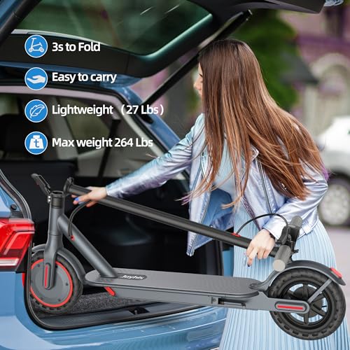 350W Electric Folding Scooter with 8.5" Solid Tires P779757