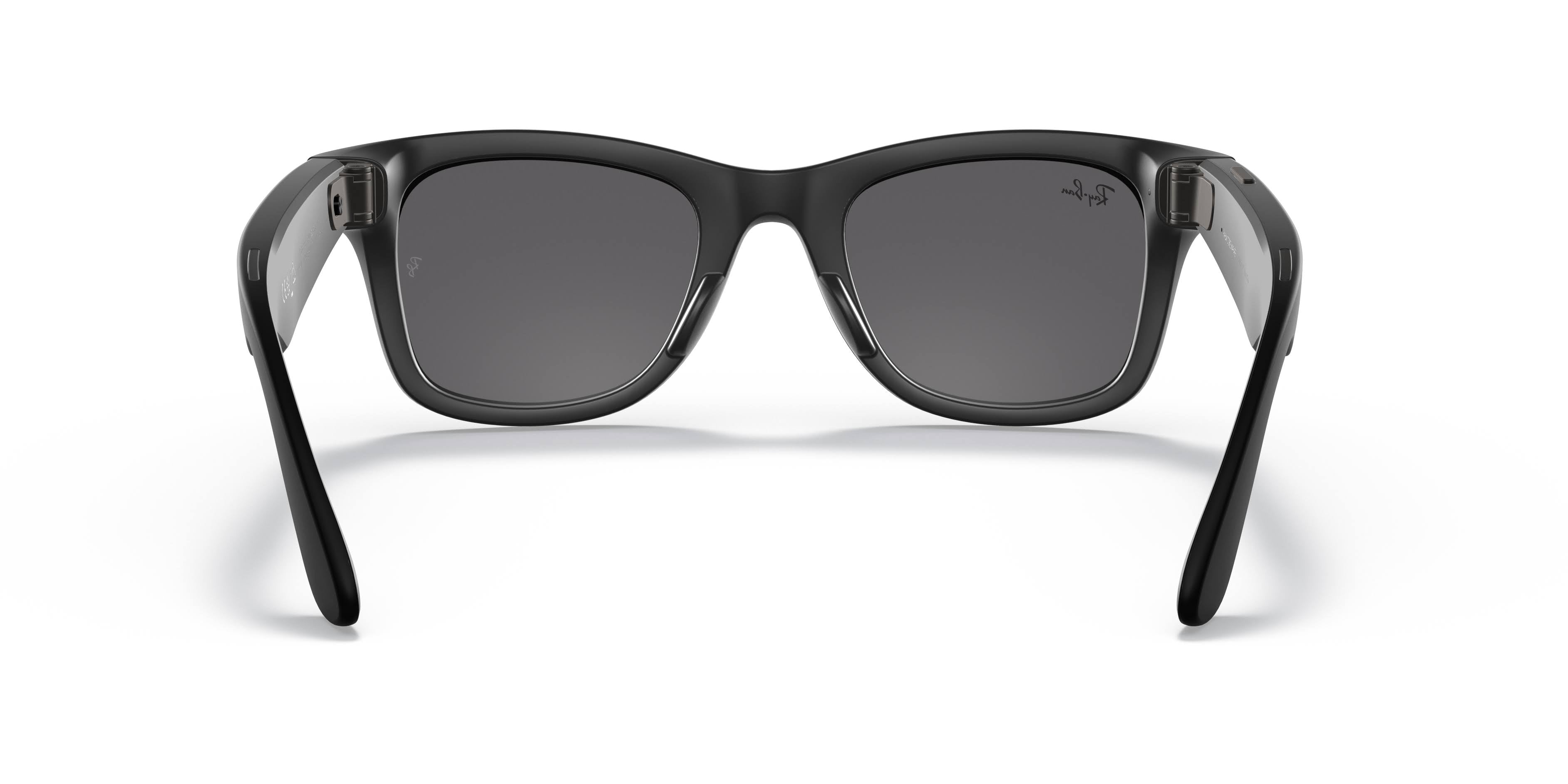 Matte Black Dark Grey Smart Glasses N440
