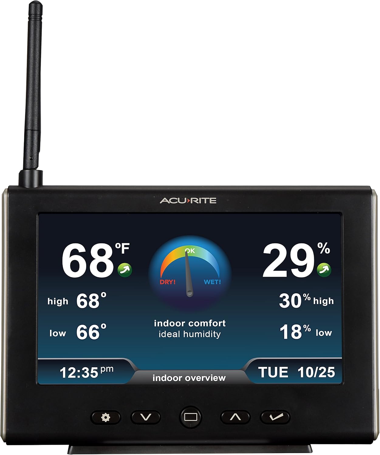 5-in-1 Weather Station with High-Definition Display U4986