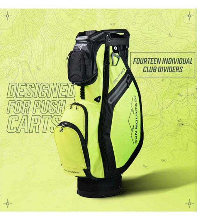 Black/Gray/Camo/Gold Cart Bag E19315