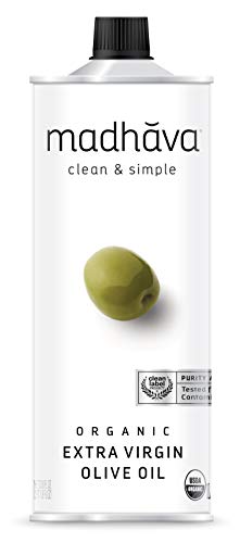 Organic Olive Oil, 1L Tin, Extra Virgin, Cold Extracted L960