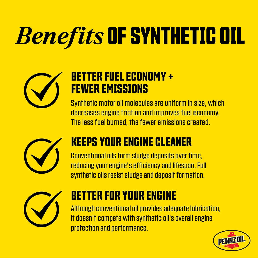 Full Synthetic 5W-30 Motor Oil (1-Quart) F509992