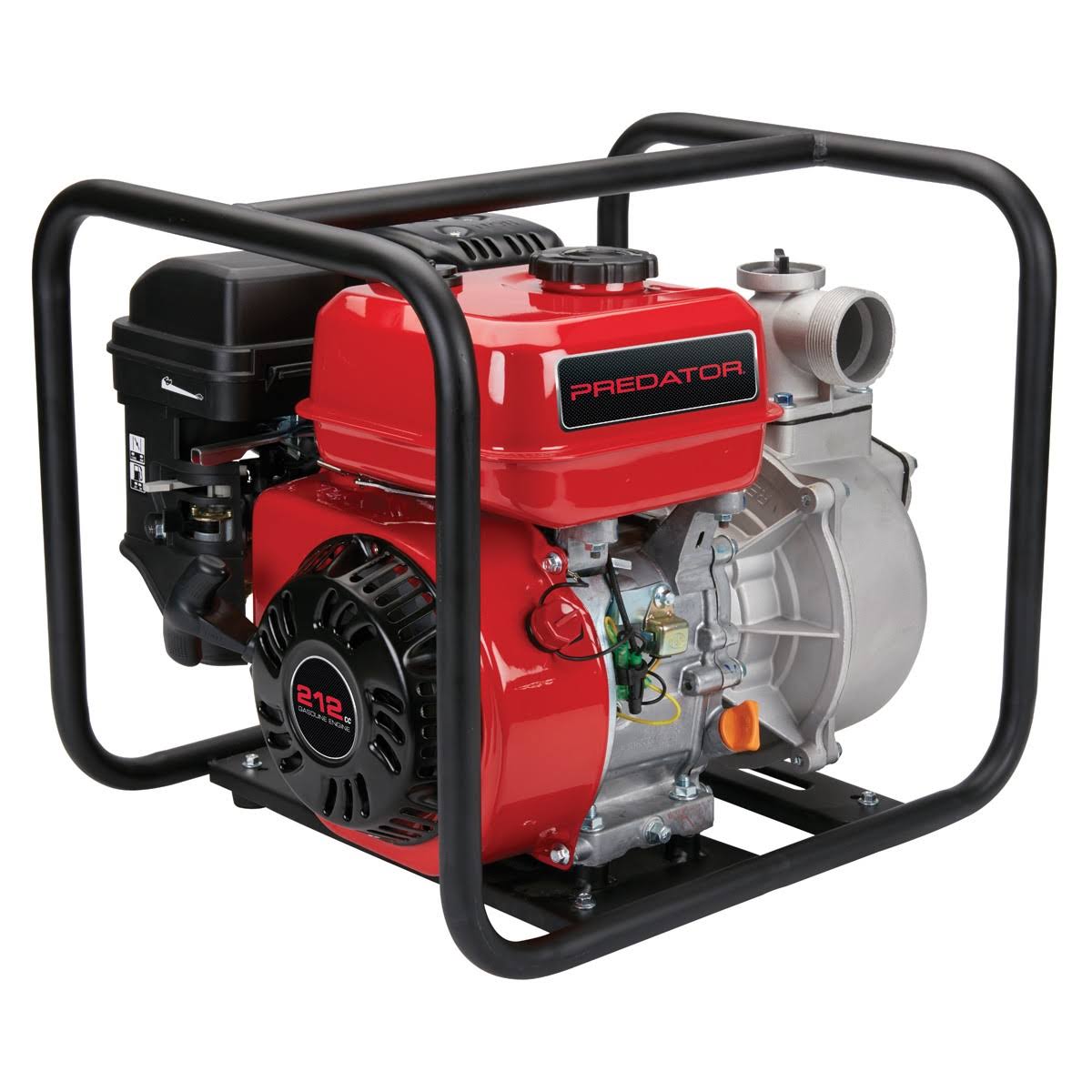 2 in. 212cc Gasoline Engine Semi-Trash Water Pump - 158 GPM H242