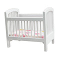 1/12 Scale Wooden Crib Furniture Set Y9983
