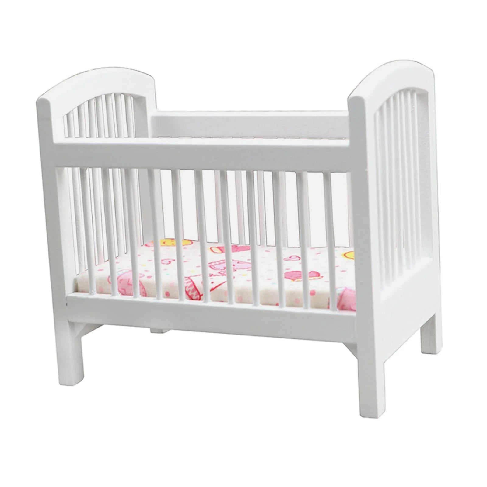 1/12 Scale Wooden Crib Furniture Set Y9983