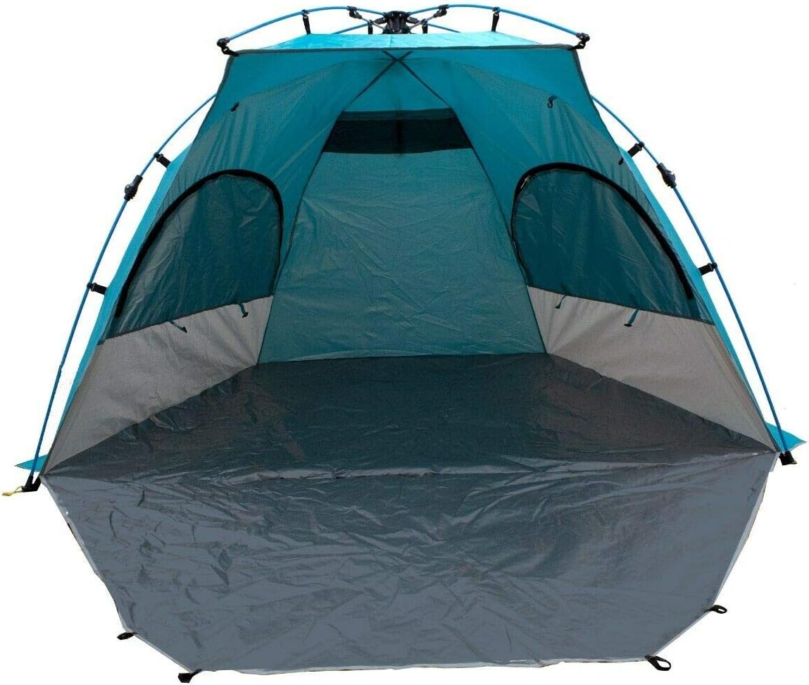 Teal Pop Up Sun Shelter Beach Canopy D85209