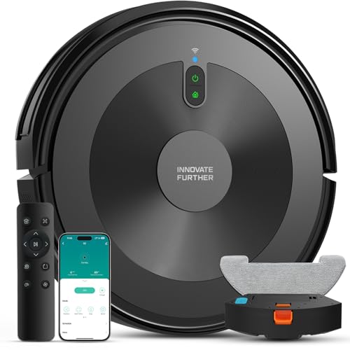 Slim Robot Vacuum and Mop Combo with 120 Mins Runtime C3926