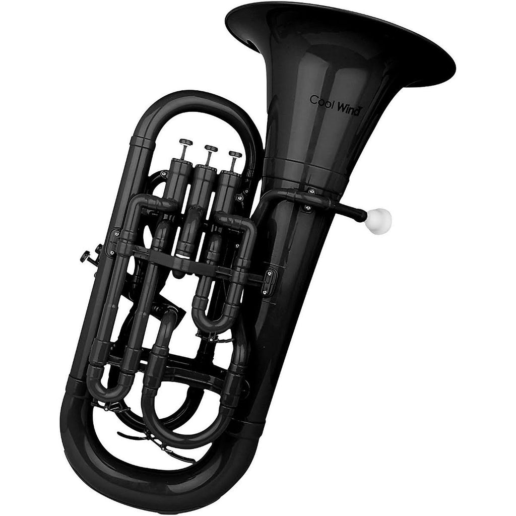 Black 4-Valve Plastic Euphonium X21458