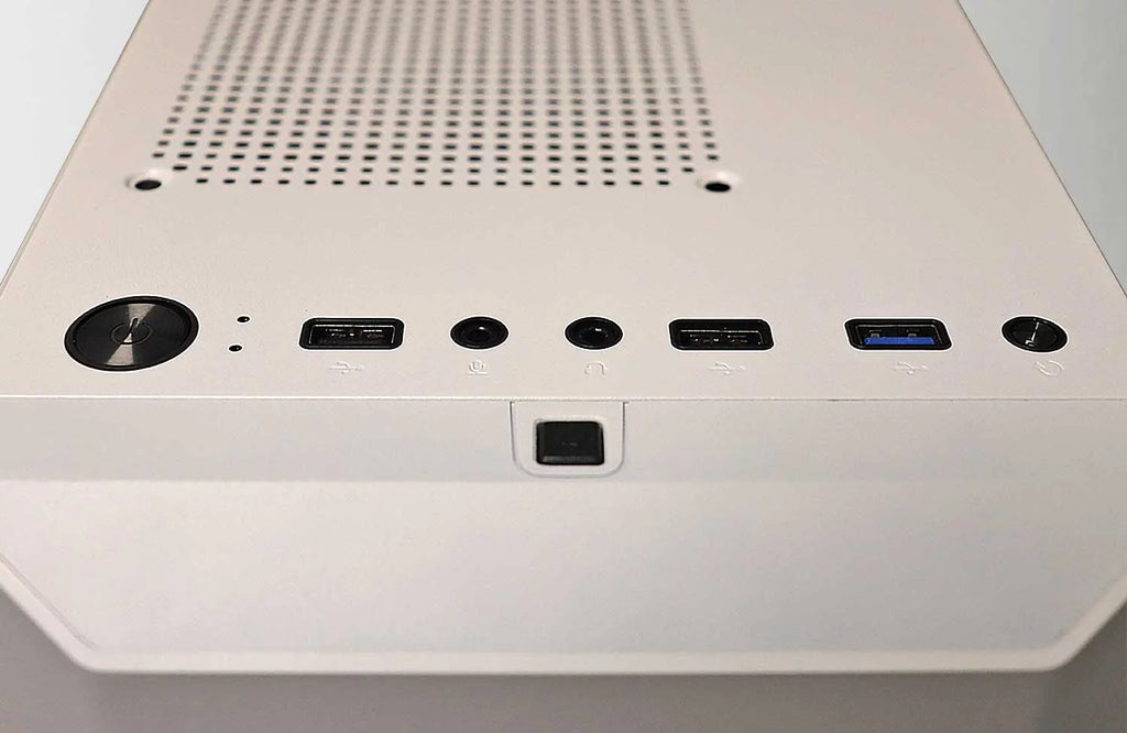 White AMD Ryzen 5 2600 NVIDIA RTX 3060 12GB 32GB DDR4 3200 RAM 1TB NVMe SSD Windows 11 Pro Gaming PC P196