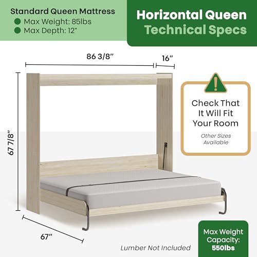 Queen Vertical Murphy Bed Kit M25144