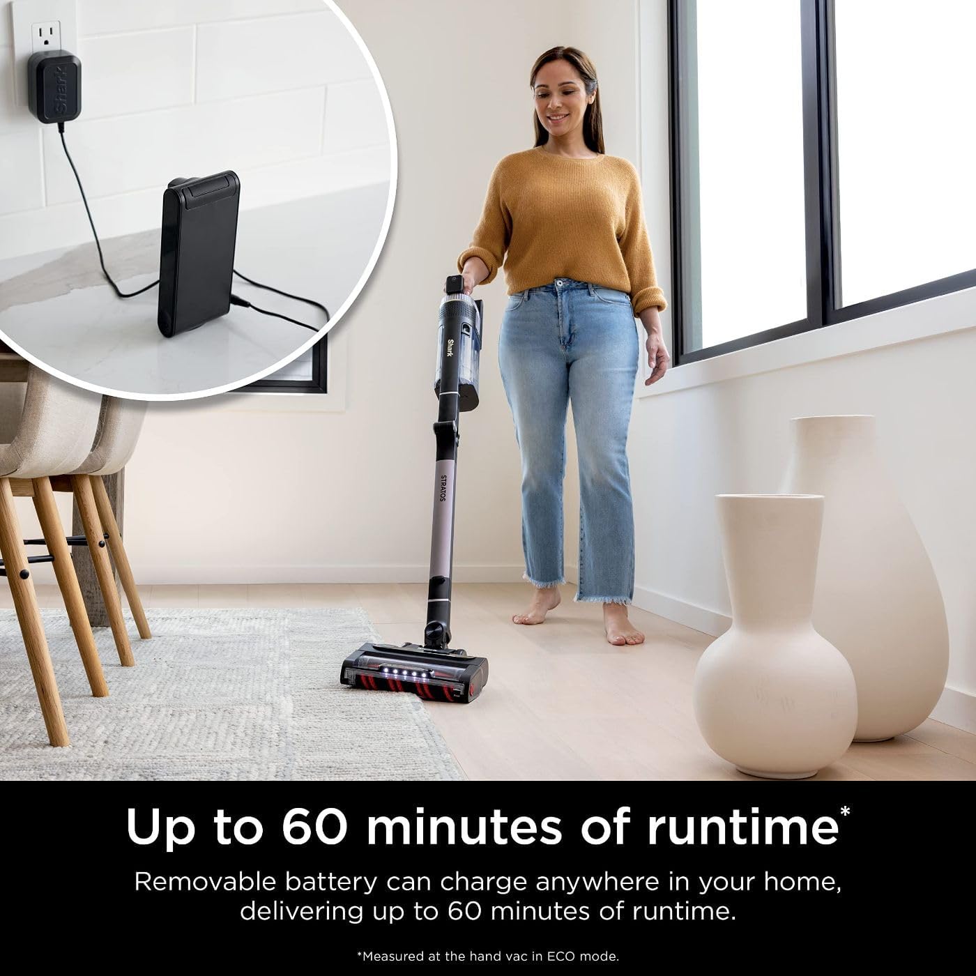 Cordless Vacuum with DuoClean PowerFins HairPro, Ash Purple F8098