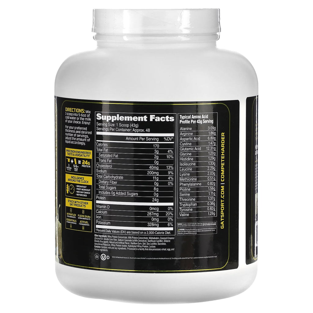 Vanilla Ice Cream Whey Protein, 4.5 lbs Y948