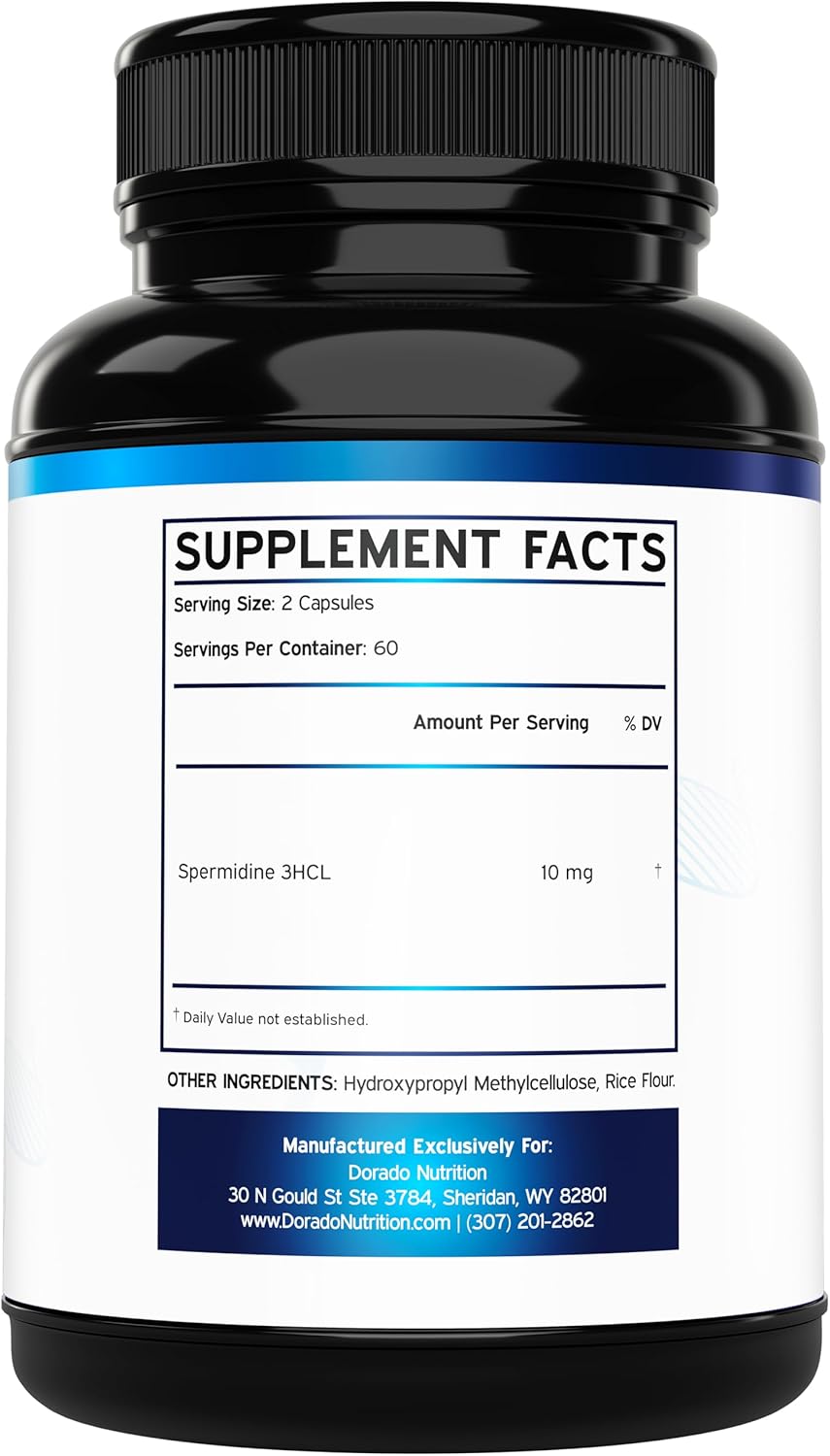 120 Capsules Spermidine Supplement I291143